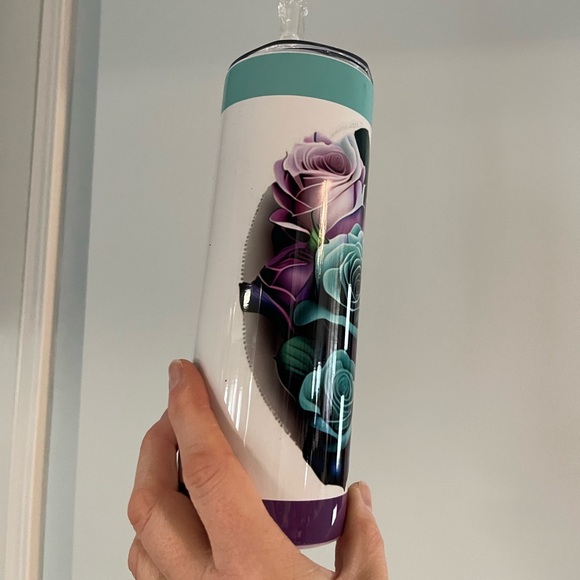 Mom Gift Personalized White SS Tumbler Custom Made - Picture 3 of 5